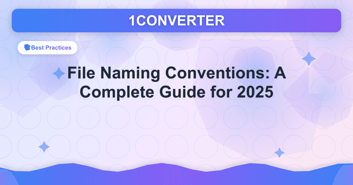 ファイル命名規則: 2025 年向け完全ガイド - Related article